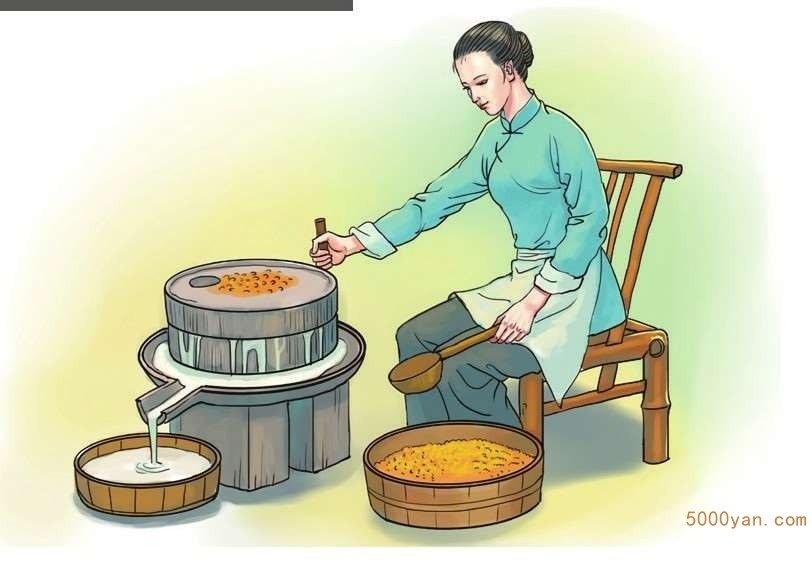 小寒主要民俗:杀年猪、磨豆腐插图