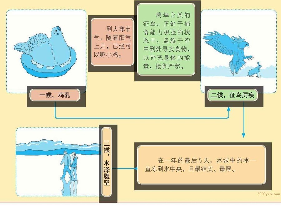 大寒气象和农事特点:天寒地冻,积肥堆肥为春耕做准备插图