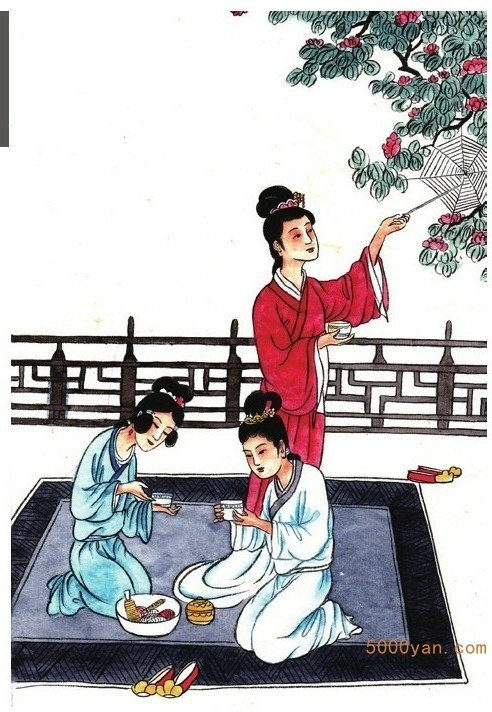 立秋农历节日:七夕节插图