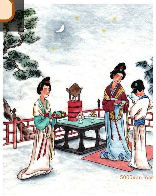 立秋农历节日:七夕节插图