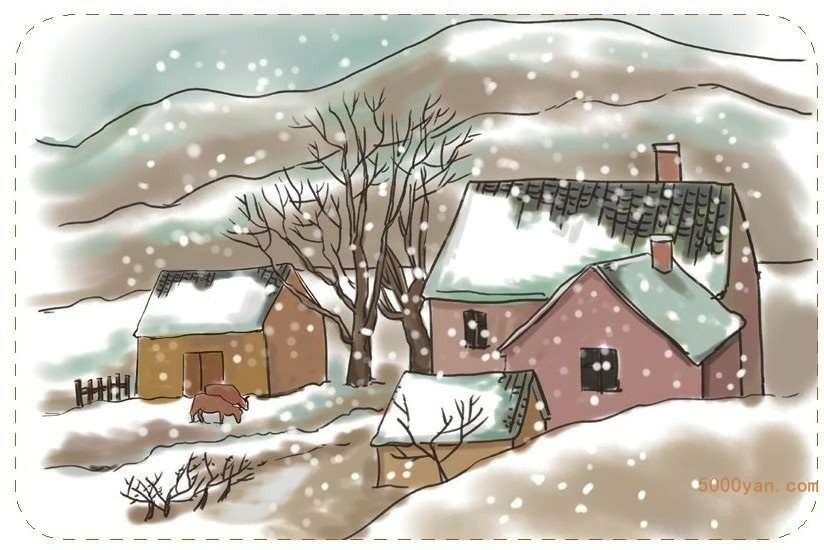 小雪气象和农事特点:开始降雪,防冻、保暖工作忙插图