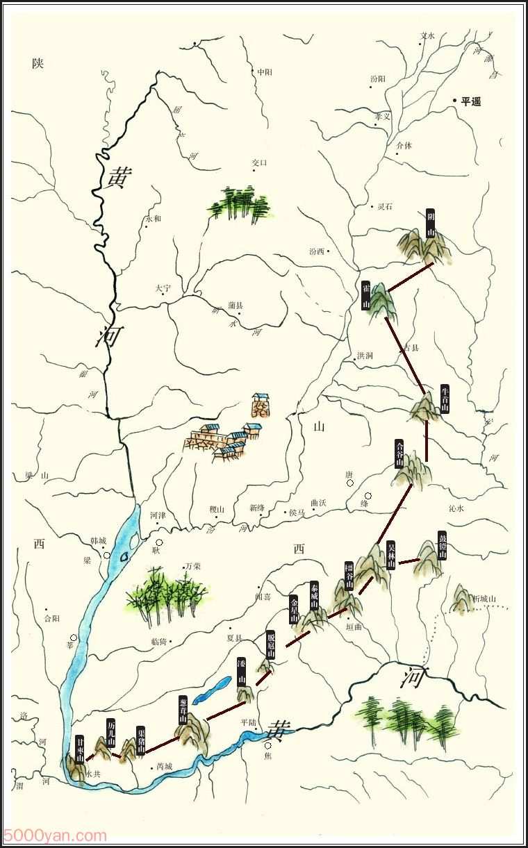 ��ɽһ����ͼ